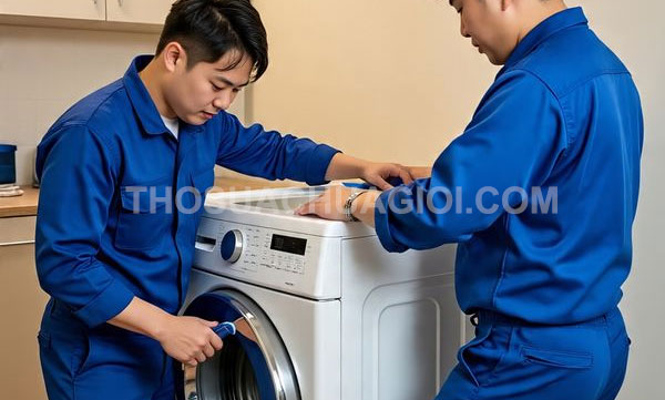 Thợ vệ sinh máy giặt phường Phú Thạnh mới gọi 10 phút có mặt