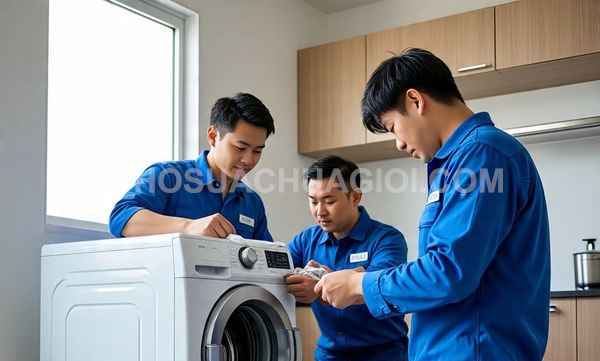 Thợ vệ sinh máy giặt phường Phú Thọ Hòa mới chất lượng 30 phút có