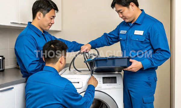 Thợ vệ sinh máy giặt phường Phú Thuận mới giá rẻ 25 phút có mặt