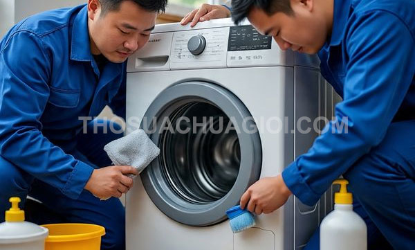 Thợ vệ sinh máy giặt phường Thuận Giao mới liên hệ 20 phút có