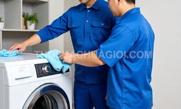 Thợ vệ sinh máy giặt xã Bà Điểm mới giá rẻ 25 phút có mặt