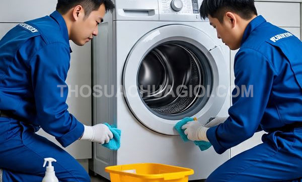 Thợ vệ sinh máy giặt xã Bình Hưng mới gọi 10 phút có mặt