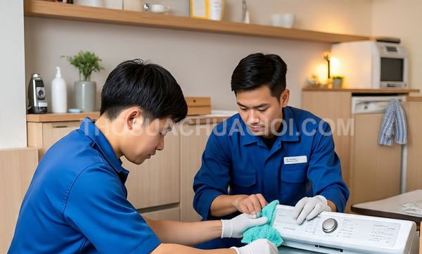 Thợ vệ sinh máy giặt xã Bình Mỹ mới liên hệ 20 phút có