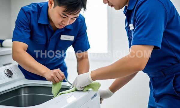 Thợ vệ sinh máy giặt xã Phú Hòa Đông mới giá rẻ 15 phút đến nơi