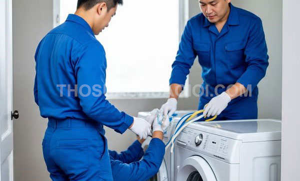 Thợ vệ sinh máy giặt xã Thái Mỹ mới liên hệ 20 phút có