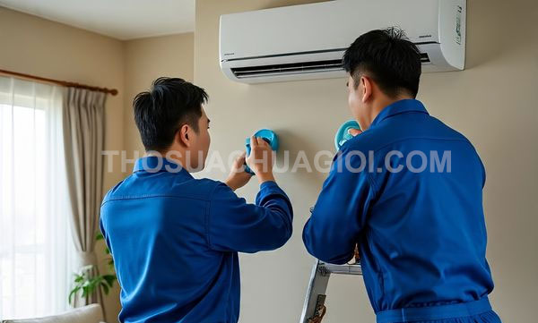 dịch vụ Thợ vệ sinh máy lạnh phường An Lạc