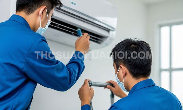 Thợ vệ sinh máy lạnh phường Sài Gòn mới liên hệ 20 phút có