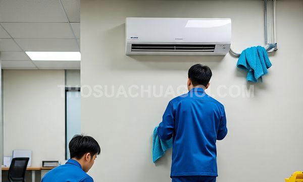 Thợ vệ sinh máy lạnh phường Tân Thuận mới giá rẻ 15 phút đến nơi