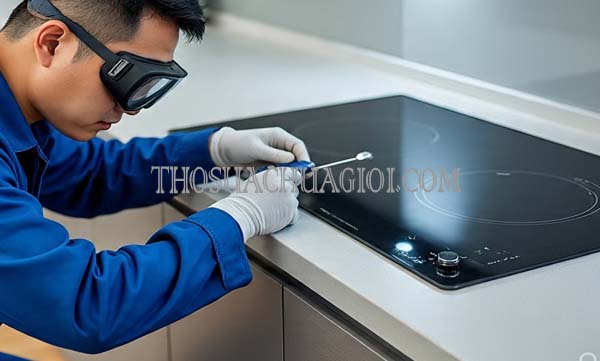 Thợ sửa bếp từ phường Thạnh Lộc cũ uy tín 15 phút đến nơi