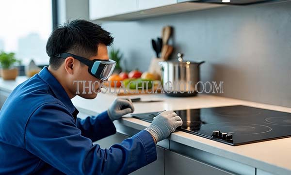 sửa bếp từ xã lê minh xuân