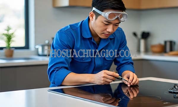 sửa bếp từ xã tân kiên giá rẻ
