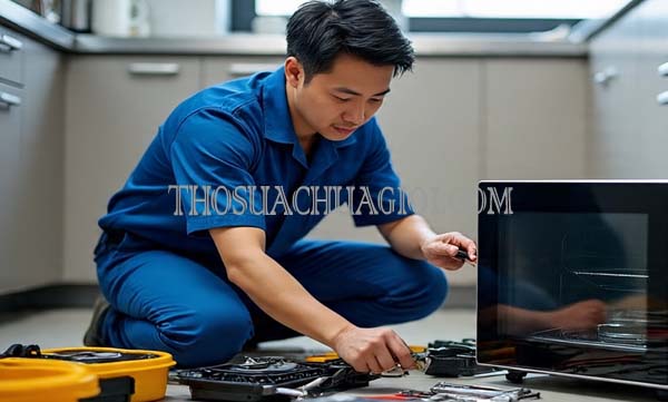 sửa lò vi sóng nước tại thanh khê