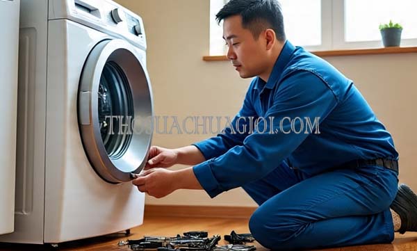 Thợ sửa máy giặt tại Thanh Khê uy tín 15 phút đến nơi