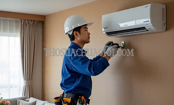 Thợ sửa máy lạnh phường Chơn Thành liên hệ 10 phút có