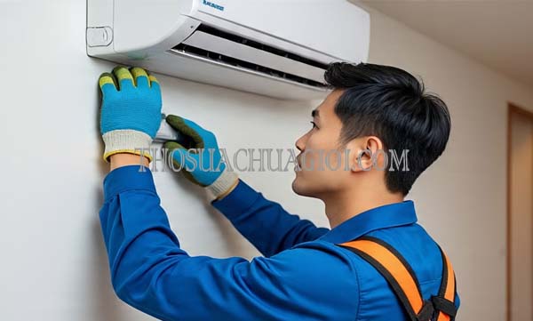 Thợ sửa máy lạnh phường Hố Nai mới chất lượng 25 phút có