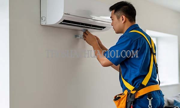 Thợ sửa máy lạnh phường Long Hưng mới giá rẻ 20 phút có mặt