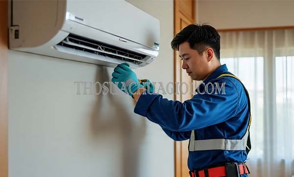 Thợ sửa máy lạnh phường Trấn Biên mới gọi 30 phút có mặt