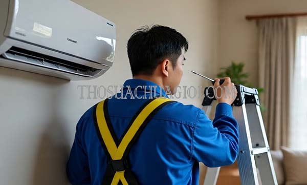 sửa máy lạnh tại chung cư lê thành