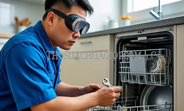 sửa máy rửa chén phường an lộc giá rẻ