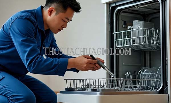 sửa máy rửa chén phường bảo vinh