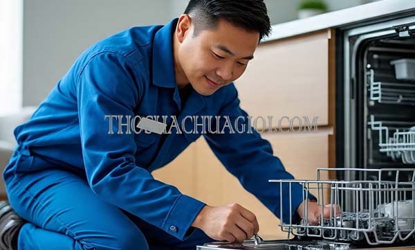 sửa máy rửa chén phường bình long giá rẻ