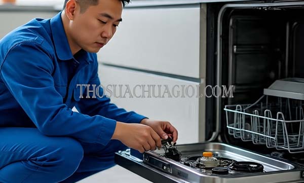 sửa máy rửa chén phường chơn thành