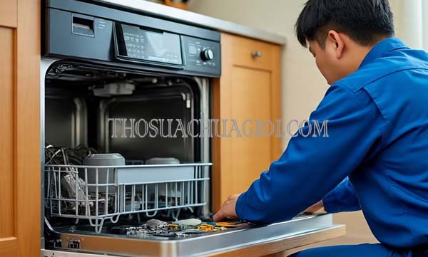 sửa máy rửa chén phường hàng gòn giá rẻ
