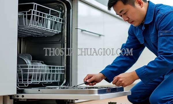 sửa máy rửa chén phường hố nai