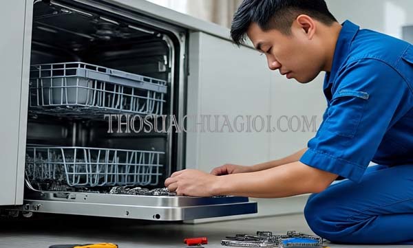 sửa máy rửa chén phường xuân lập giá rẻ