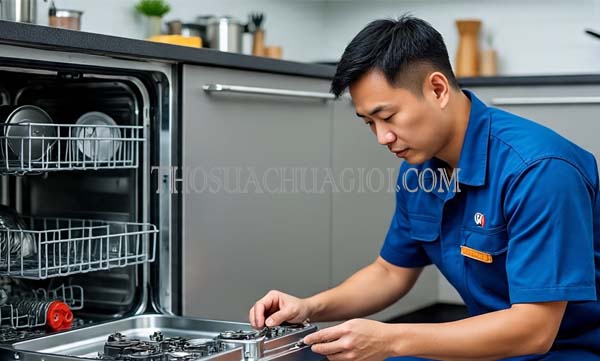 Thợ sửa máy rửa chén tại Thanh Khê liên hệ 10 phút có