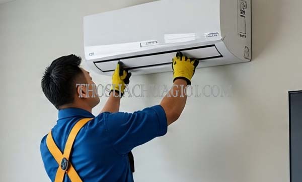 tháo lắp máy lạnh phường long thạnh mỹ giá rẻ