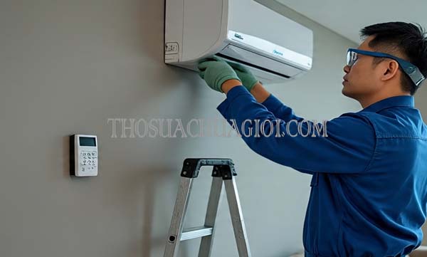 Thợ tháo lắp máy lạnh phường Tân Kiểng cũ chất lượng 25 phút có