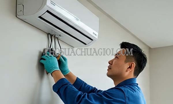 tháo lắp máy lạnh phường tân kiểng