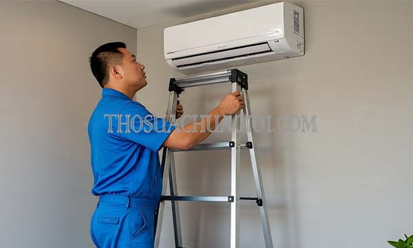 Thợ tháo lắp máy lạnh phường Tân Phong cũ liên hệ 10 phút có
