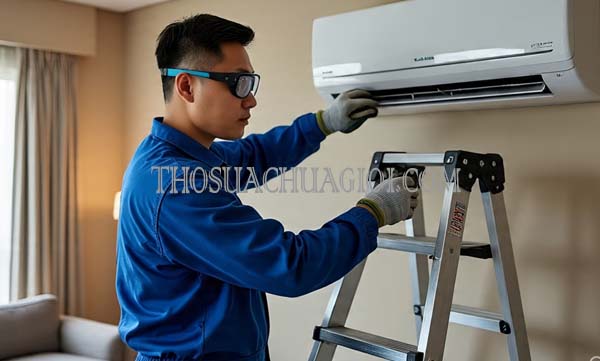 tháo lắp máy lạnh phường tân quy giá rẻ