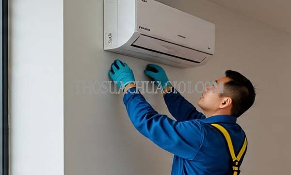 Thợ tháo lắp máy lạnh phường Thạnh Lộc cũ giá rẻ 20 phút có mặt