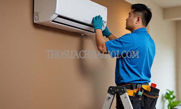 Thợ tháo lắp máy lạnh phường Thạnh Mỹ Lợi cũ liên hệ 10 phút có