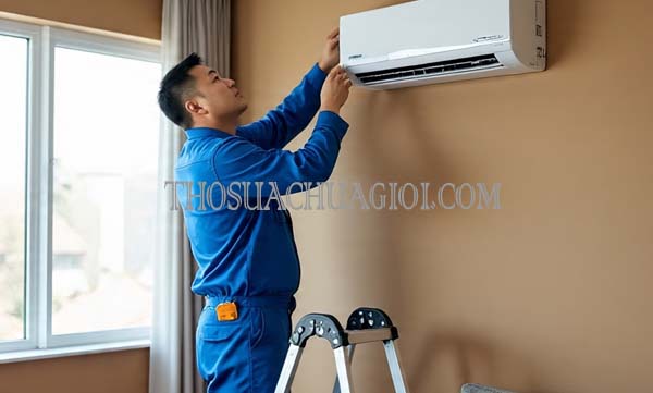 Thợ tháo lắp máy lạnh phường Thạnh Xuân cũ liên hệ 10 phút có