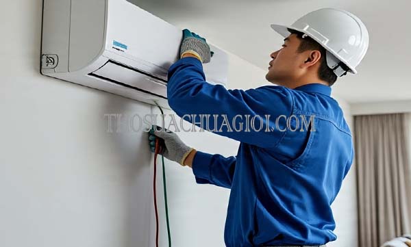 Thợ tháo lắp máy lạnh phường Thảo Điền cũ uy tín 15 phút đến nơi