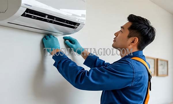 Thợ tháo lắp máy lạnh phường Thới An cũ uy tín 15 phút đến nơi