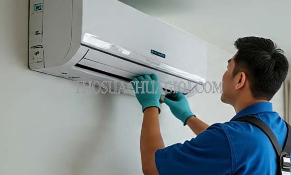 tháo lắp máy lạnh phường thới an