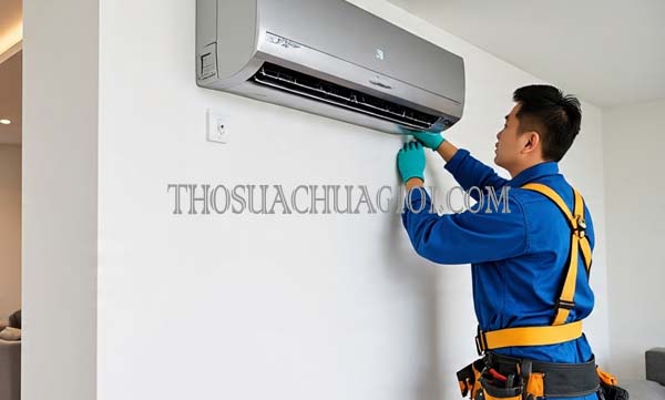Thợ tháo lắp máy lạnh phường Thủ Thiêm cũ uy tín 15 phút đến nơi