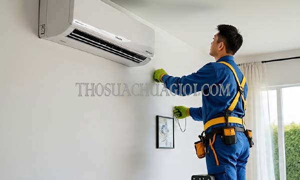 Thợ tháo lắp máy lạnh phường Trường Thạnh cũ liên hệ 10 phút có