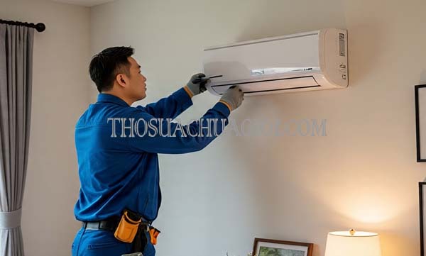 tháo lắp máy lạnh xã hòa phú