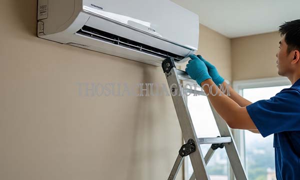 tháo lắp máy lạnh xã phạm văn hai giá rẻ