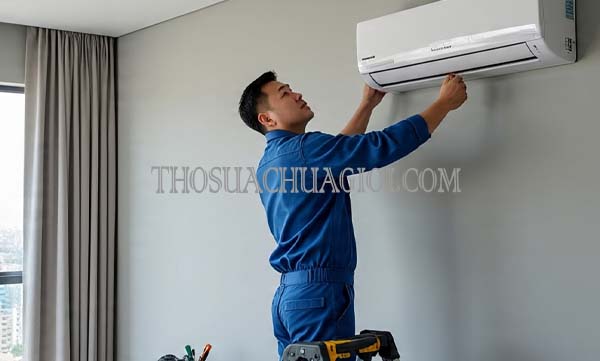 tháo lắp máy lạnh xã phạm văn hai