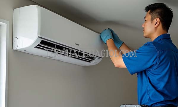 tháo lắp máy lạnh xã phong phú giá rẻ