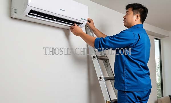 tháo lắp máy lạnh xã phong phú uy tín
