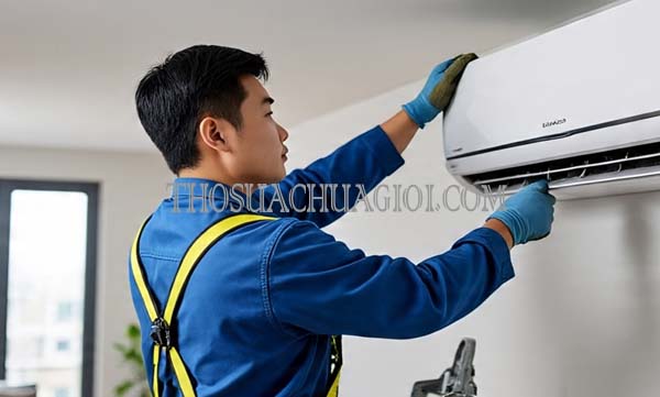 tháo lắp máy lạnh xã phú xuân giá rẻ