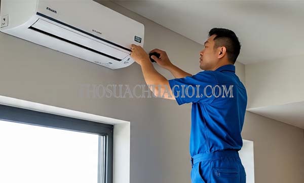 tháo lắp máy lạnh xã phước kiển